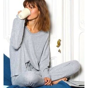 Papinelle thermal pajama set, M